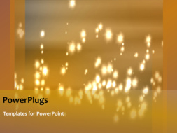 PowerPoint Template - An abstract background